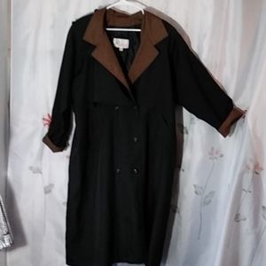 Western costume/raincoat, sz16P, 2 pieces, vintage